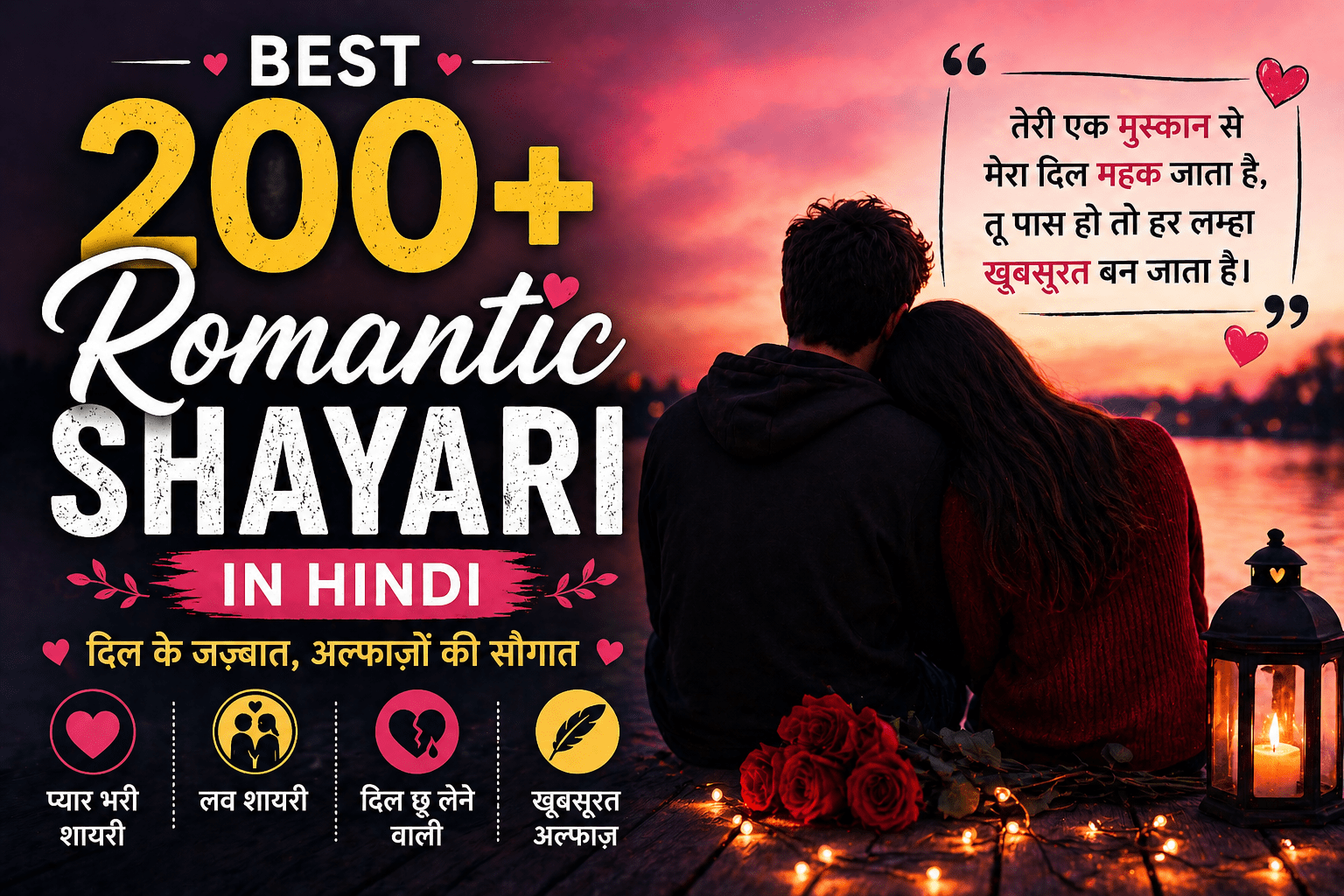 Romantic Shayari in Hindi