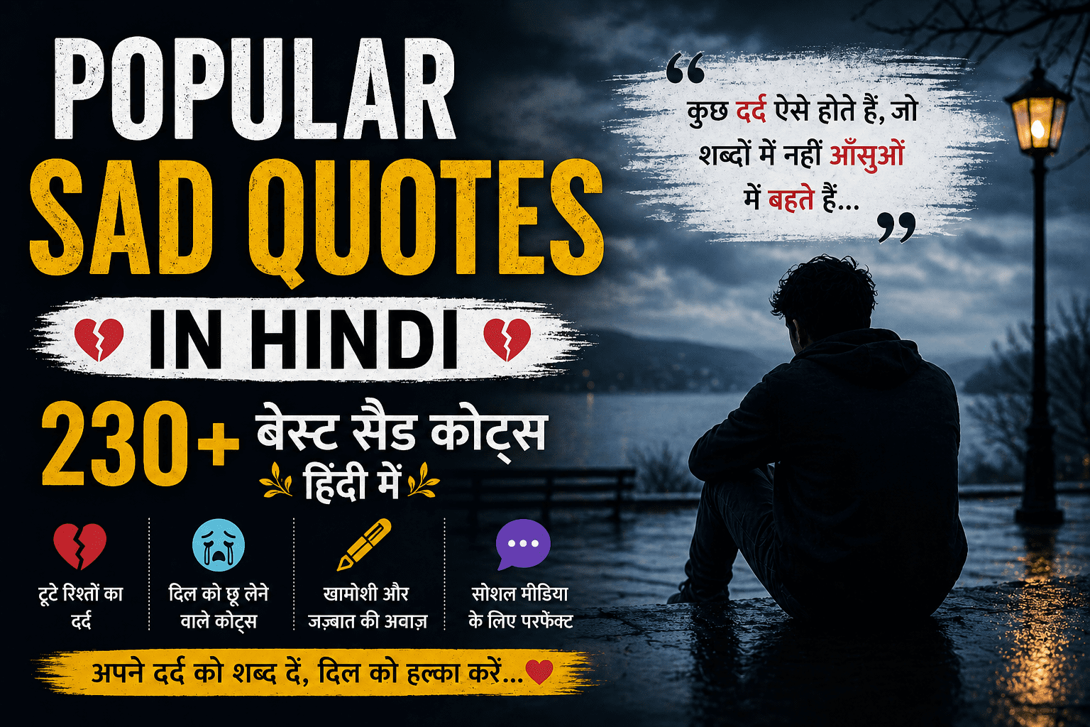 Sad Quotes in Hindi