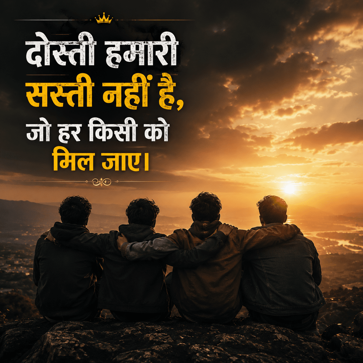 Attitude Friendship Quotes In Hindi