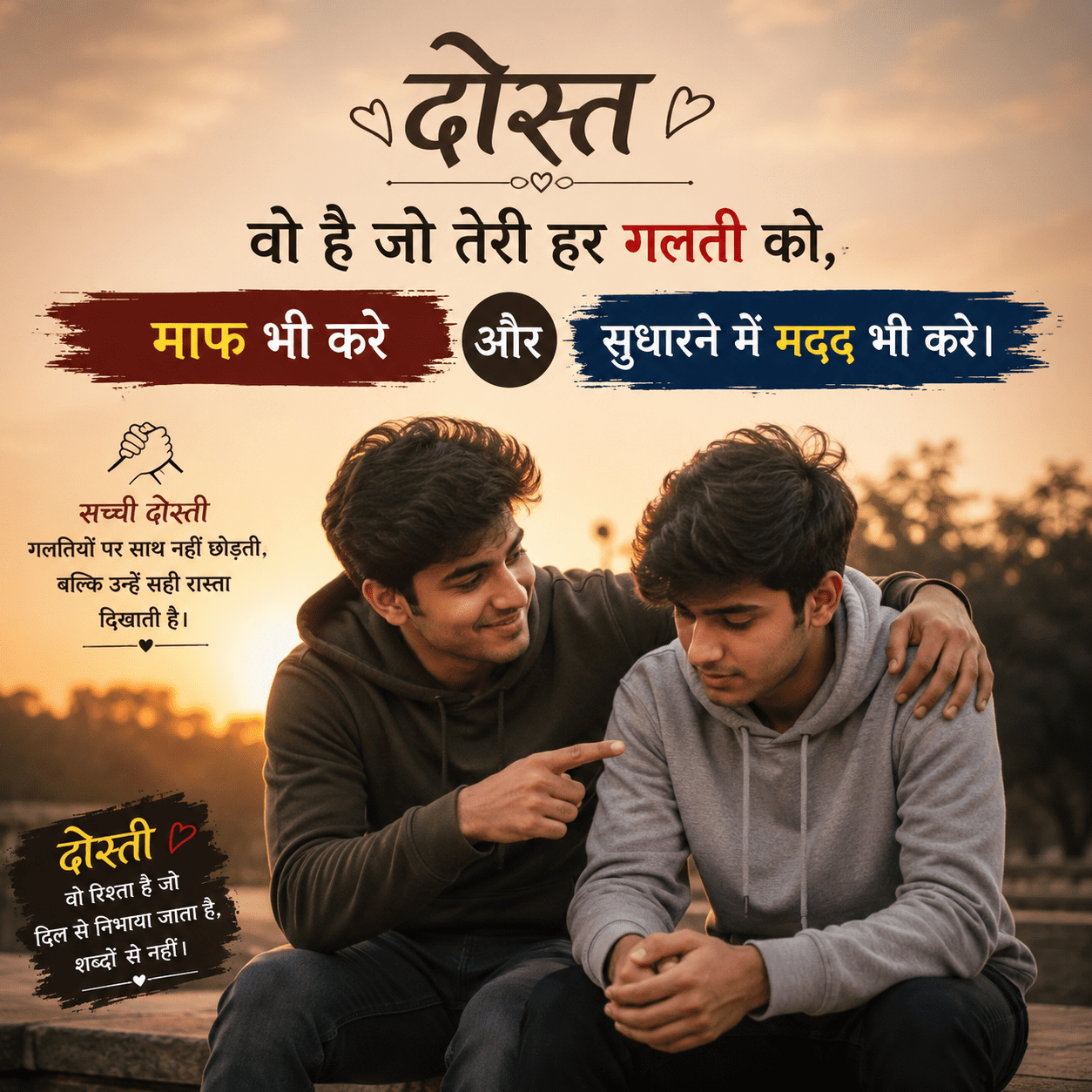 Best Dosti Shayari in Hindi
