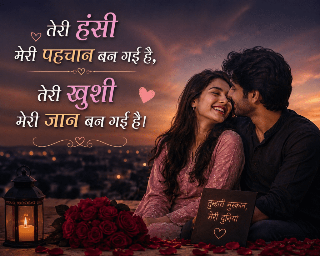 Cute Romantic Shayari