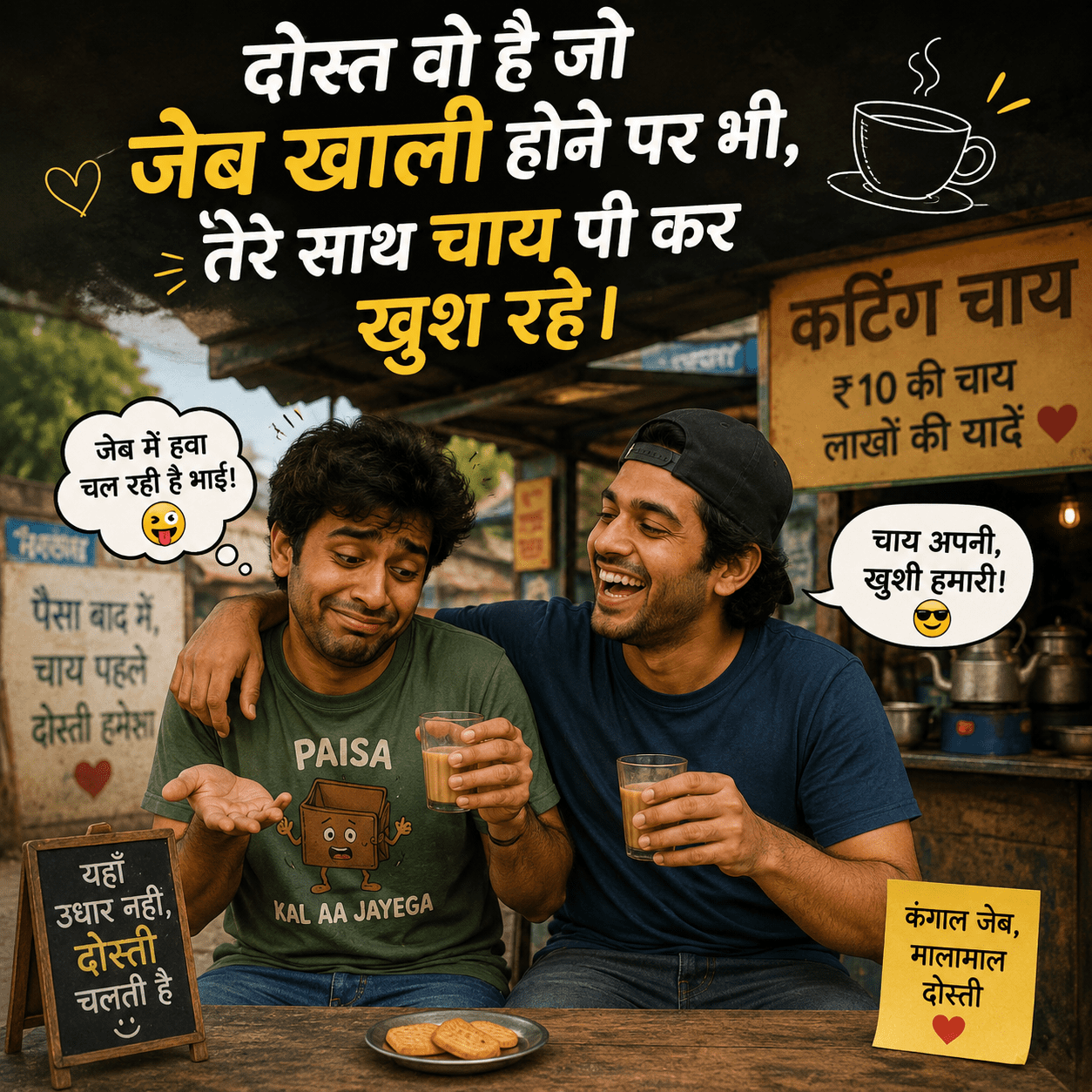 Funny Dosti Shayari in Hindi