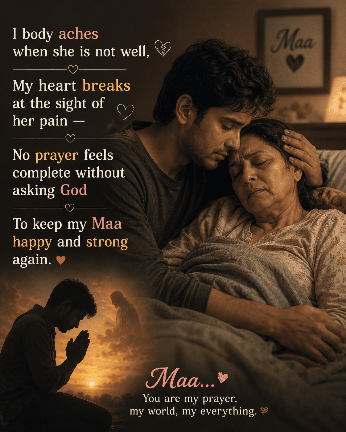 Heart Touching Maa Shayari in English