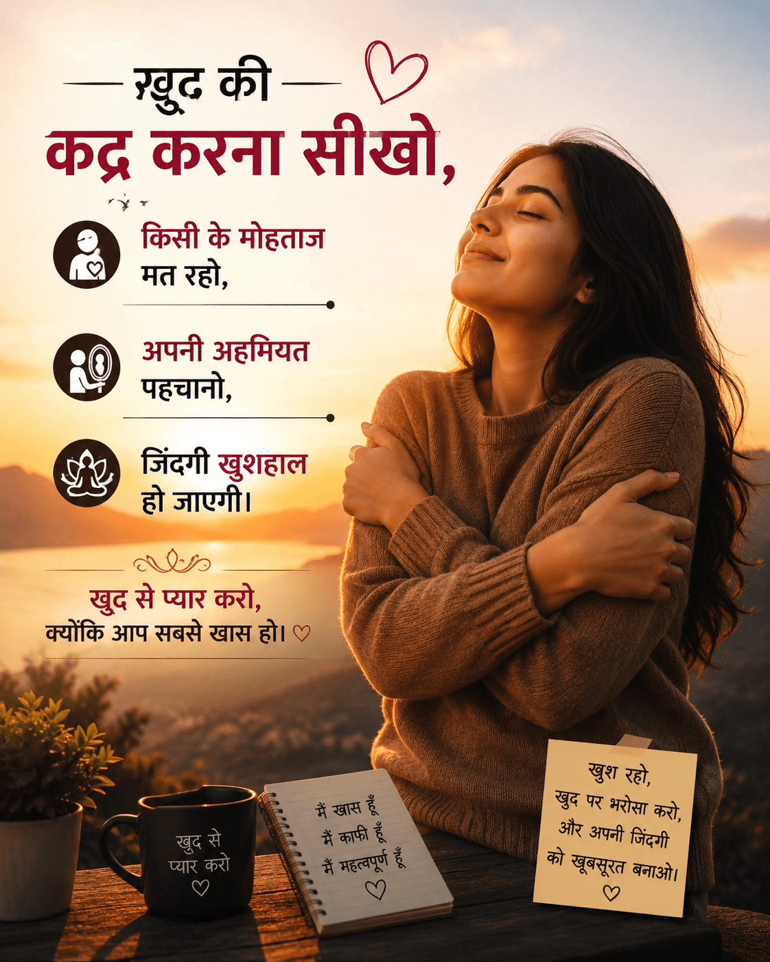 Khud Se Pyar Karne Ke Quotes