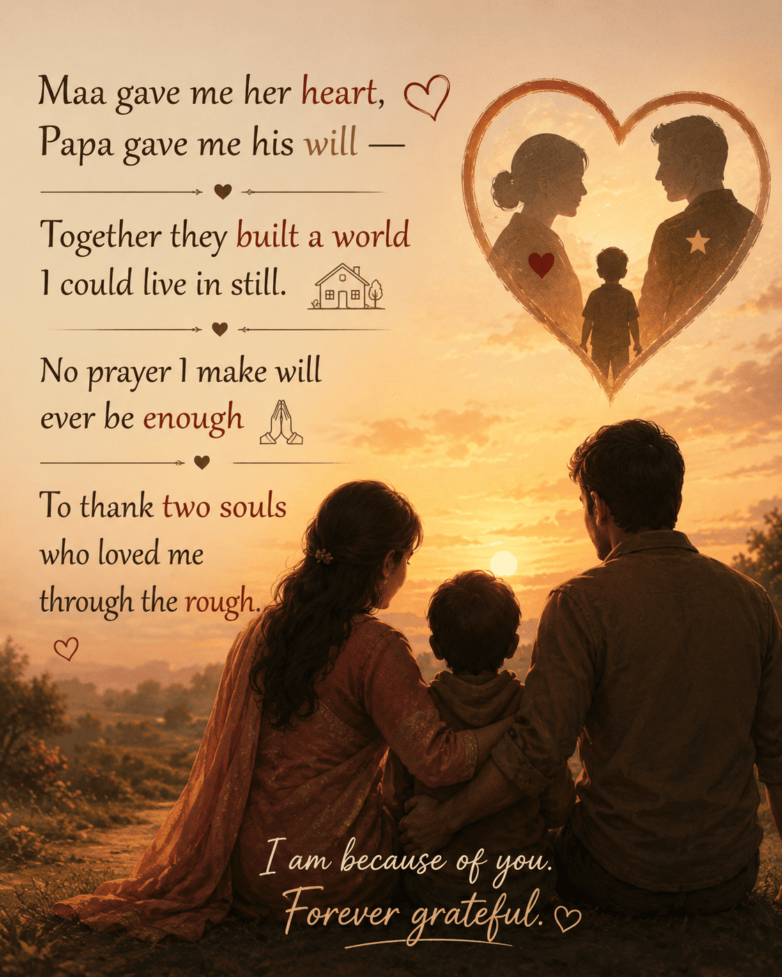 Maa Baap Shayari in English