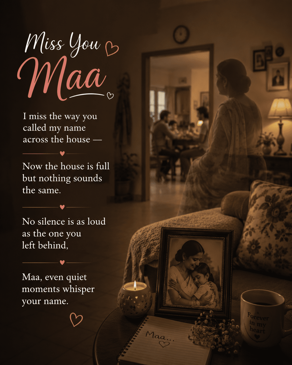 Miss You Maa Shayari in English