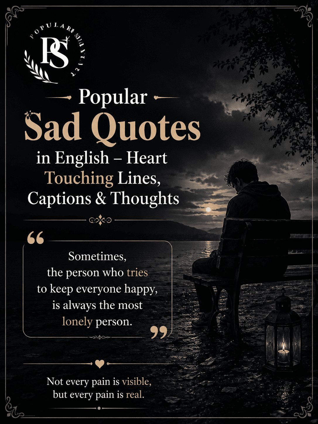 Popular Sad Quotes in English