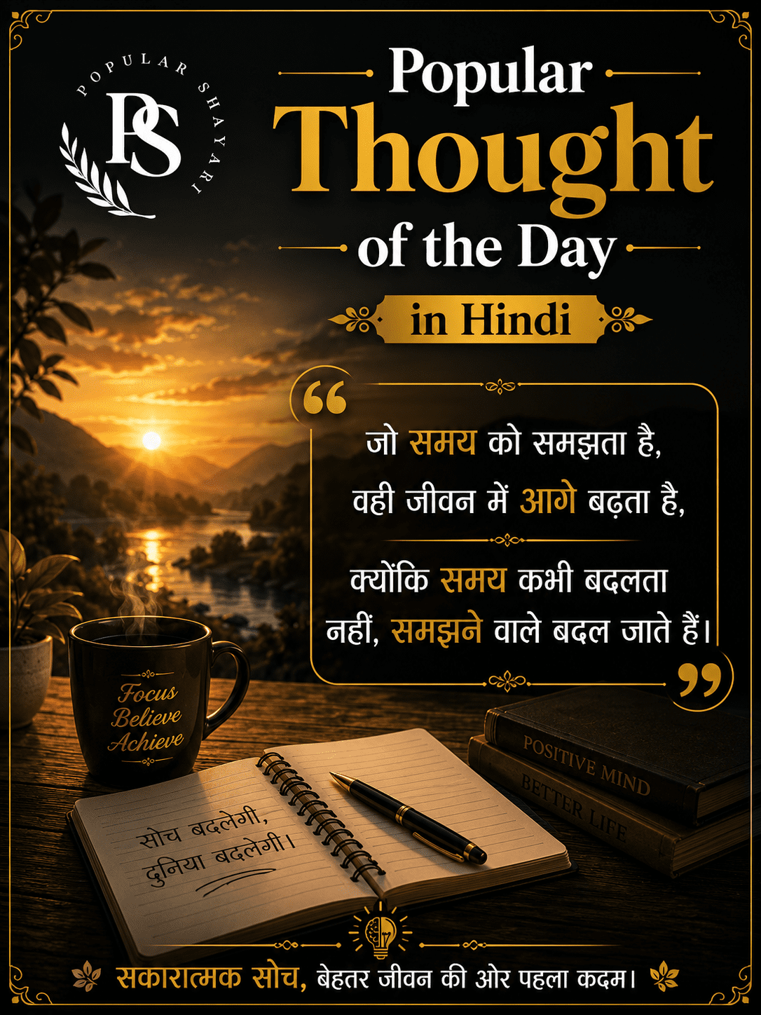Popular Thought of the Day in Hindi