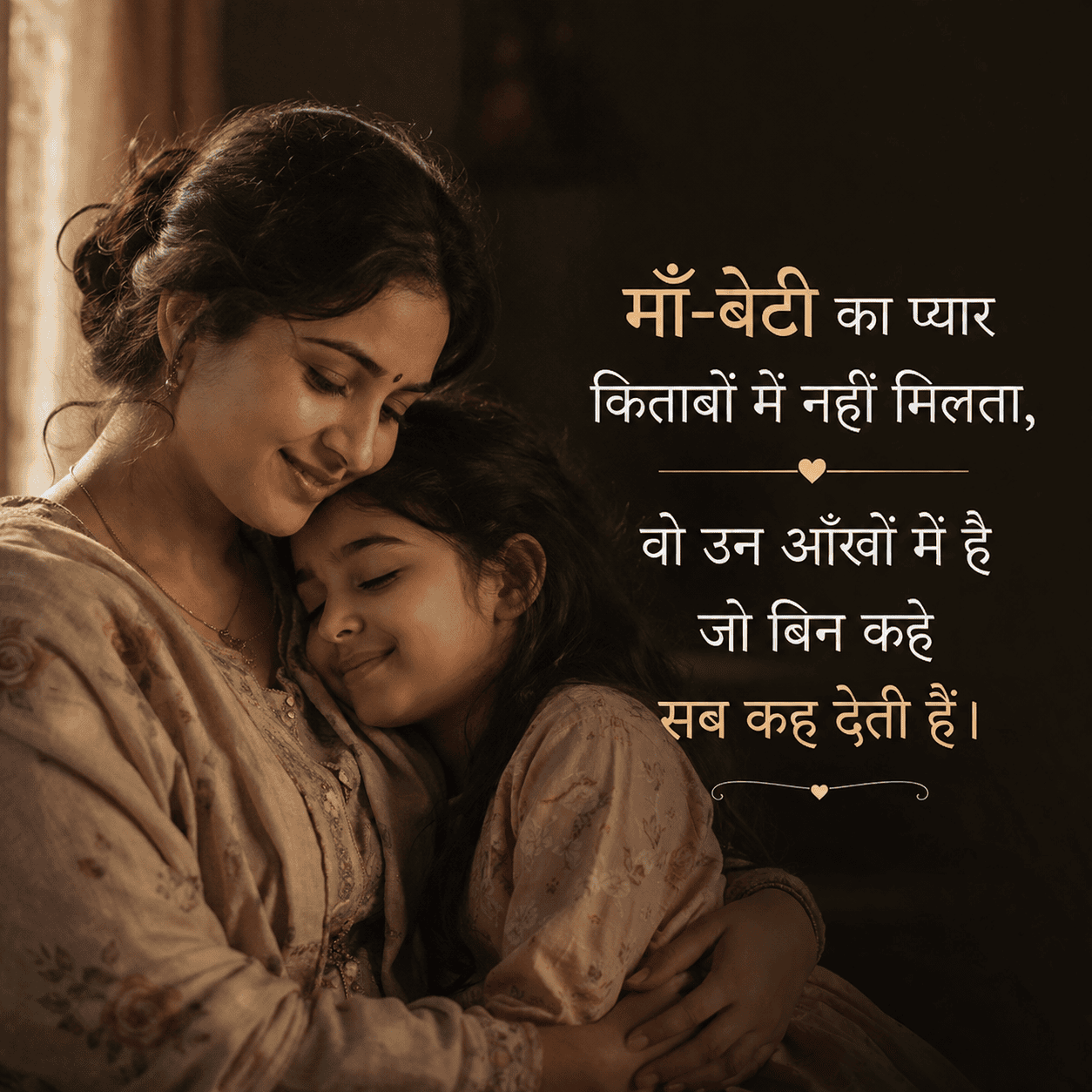 Beti Maa Shayari in hindi