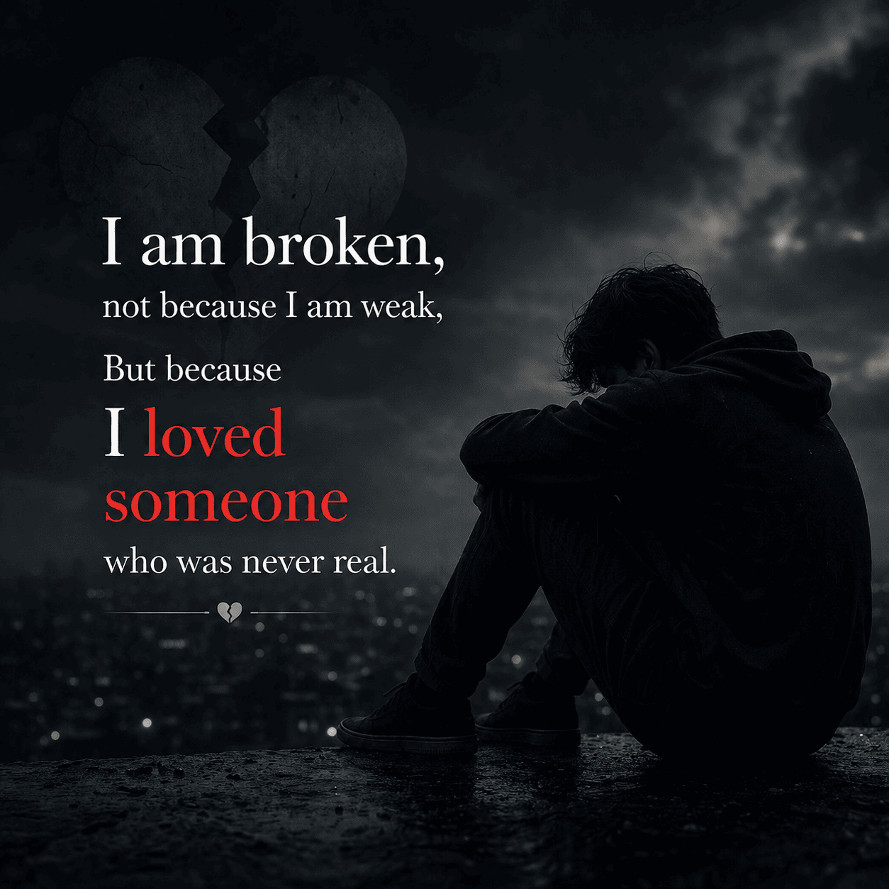 Broken Shayari in English