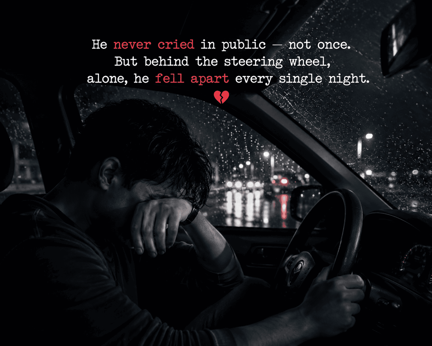 Heart Broken Shayari in English for Boys