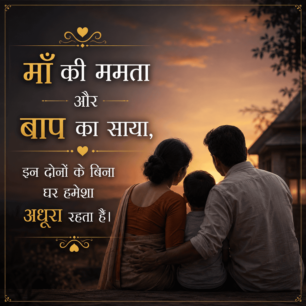 Maa Baap Emotional Shayari