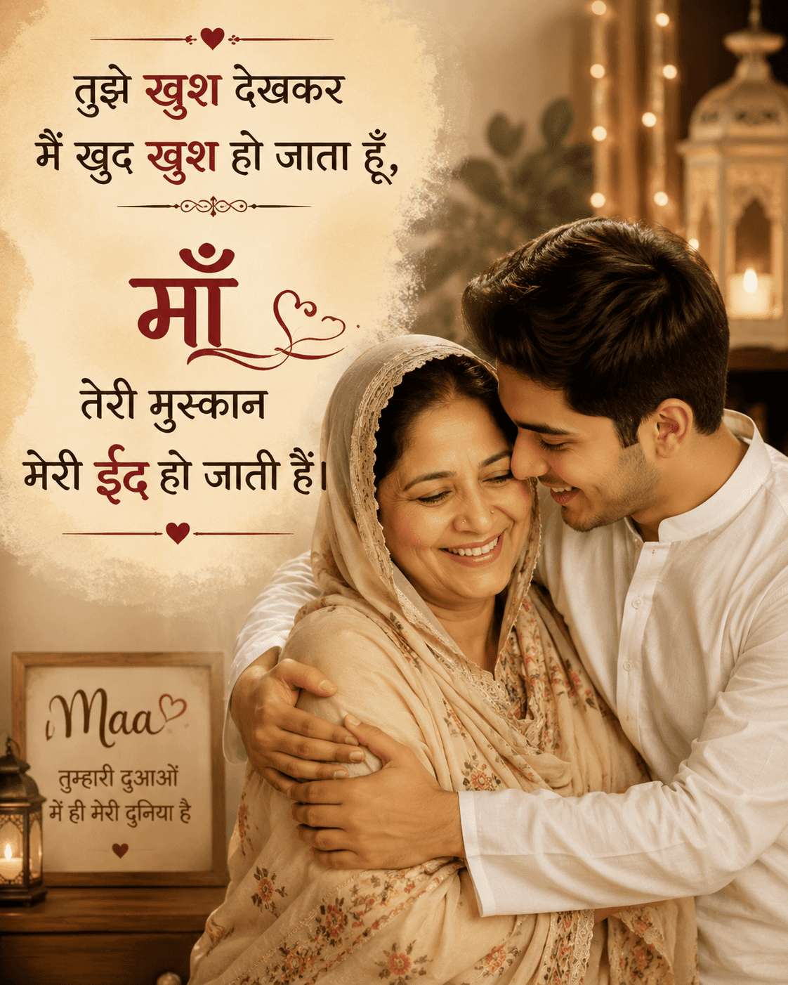 Maa Ke Liye Shayari hindi