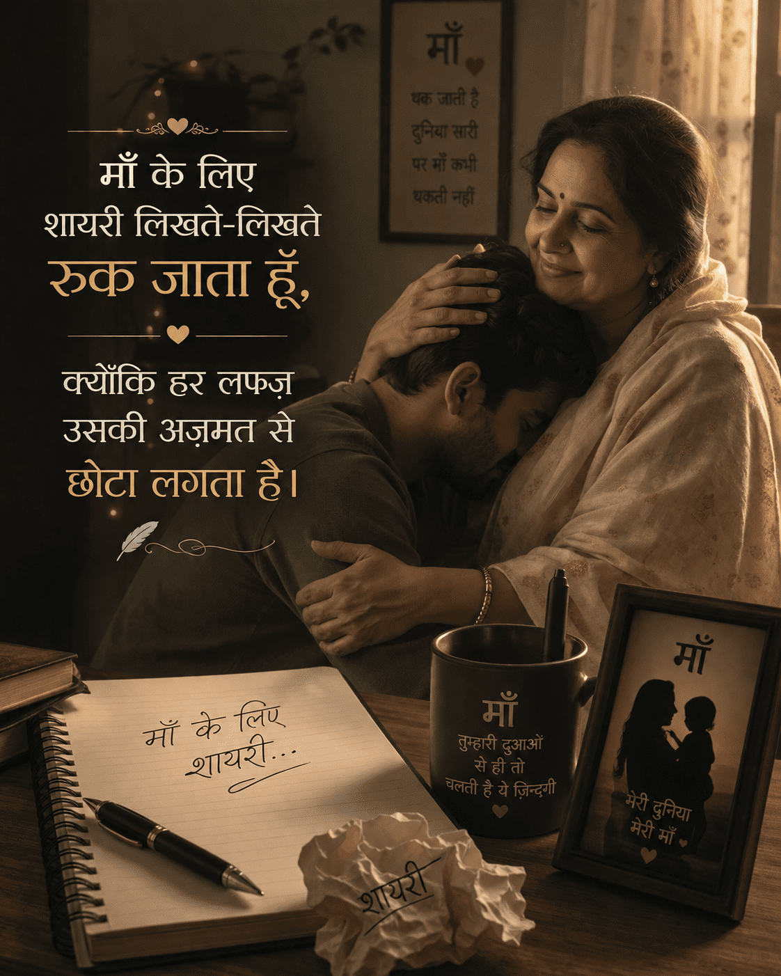 Maa Ke hindi Shayari
