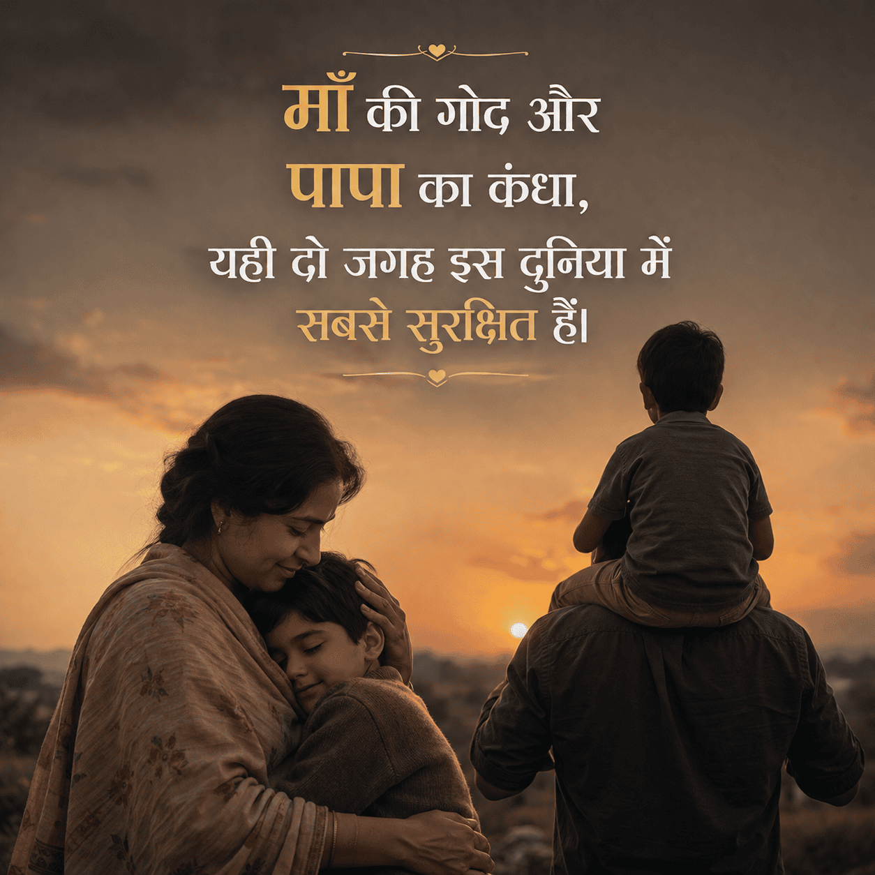 Maa Papa Shayari