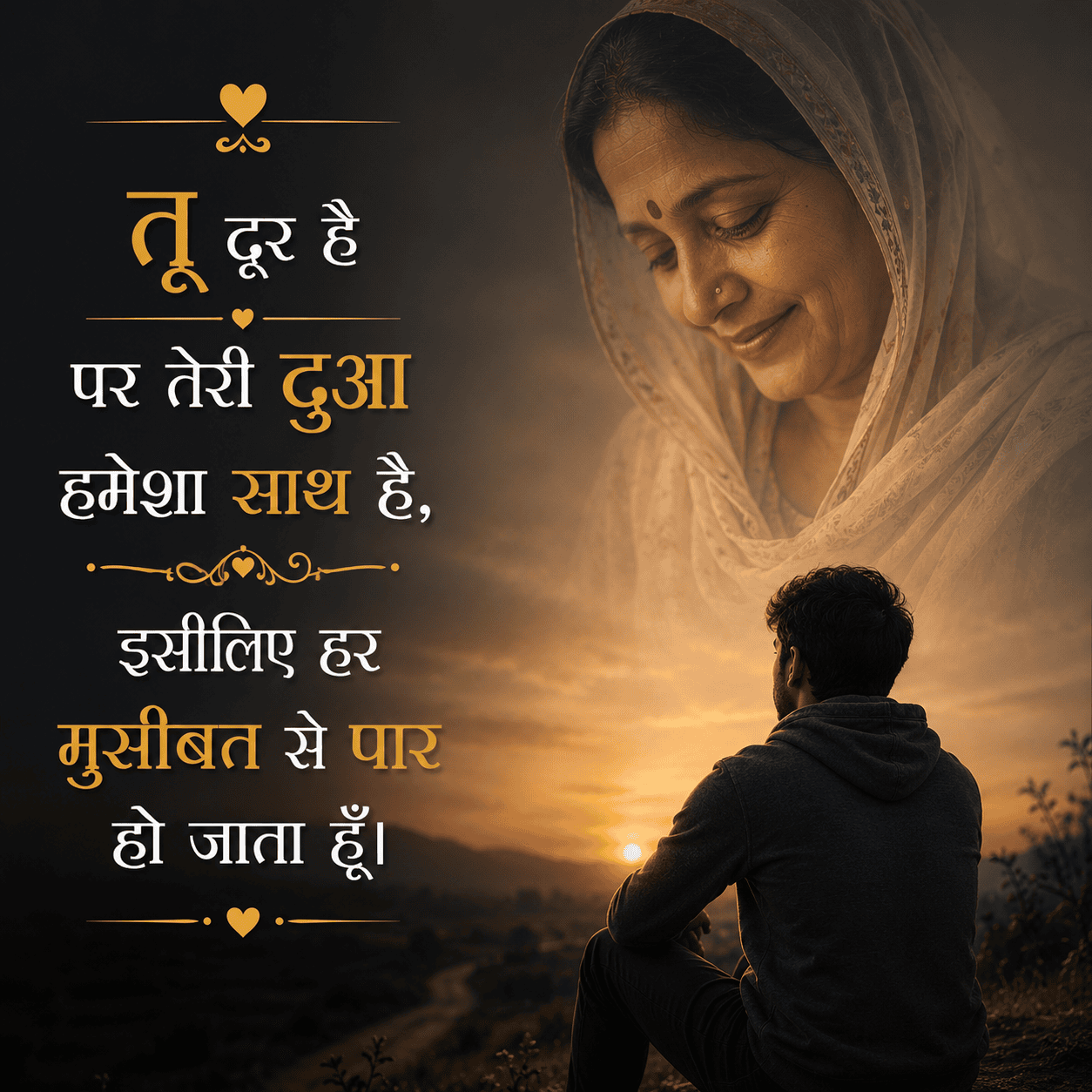 Miss You Maa Shayari hindi