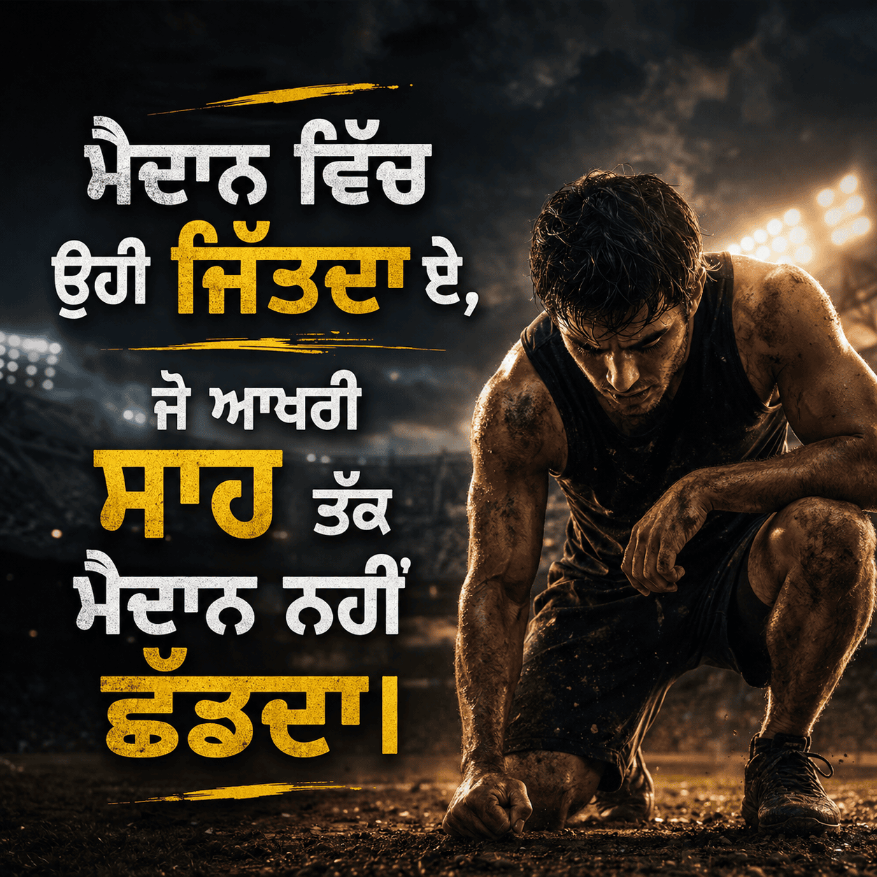 Motivational Sports Shayari in Punjabi