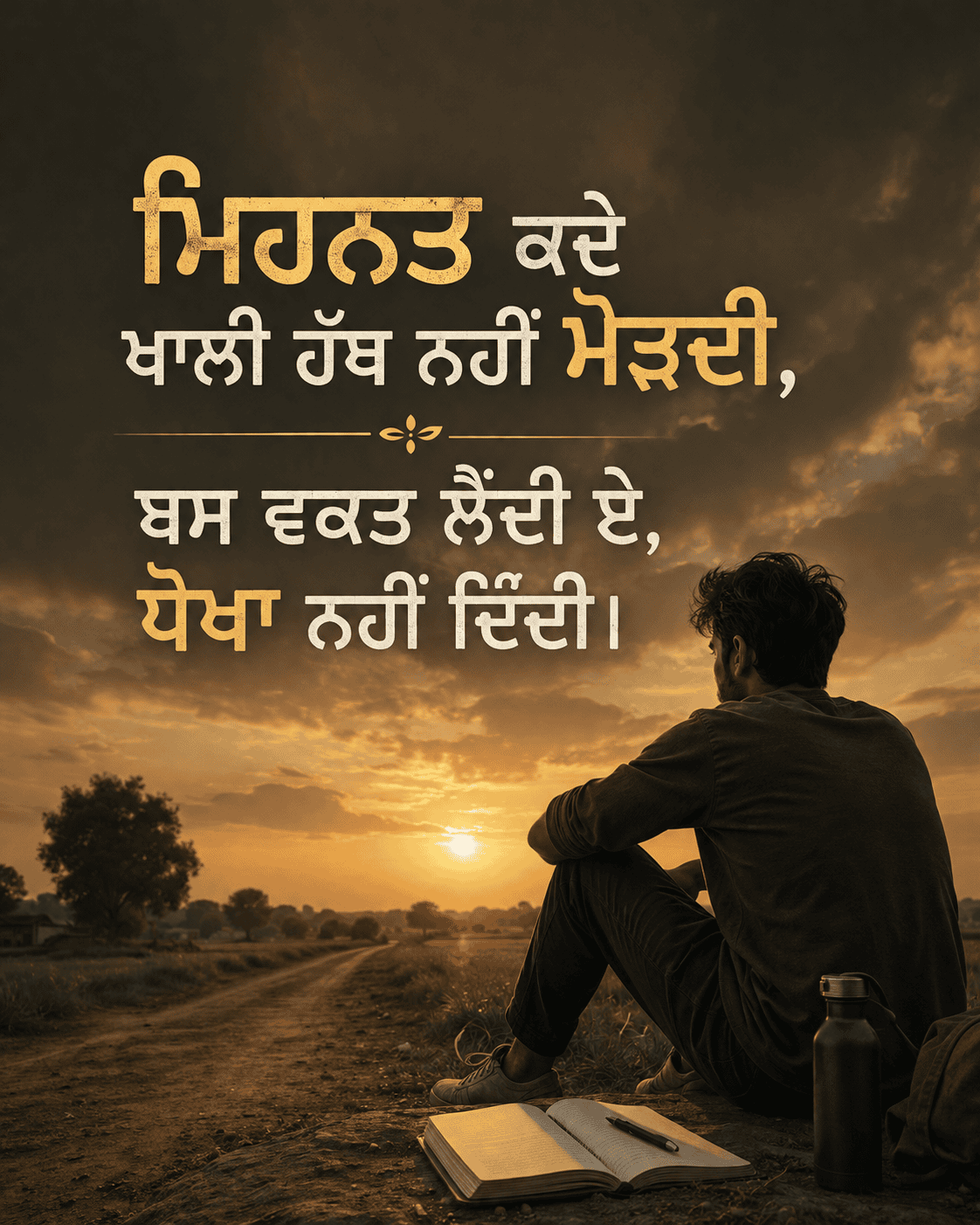 Punjabi Shayari Mehnat