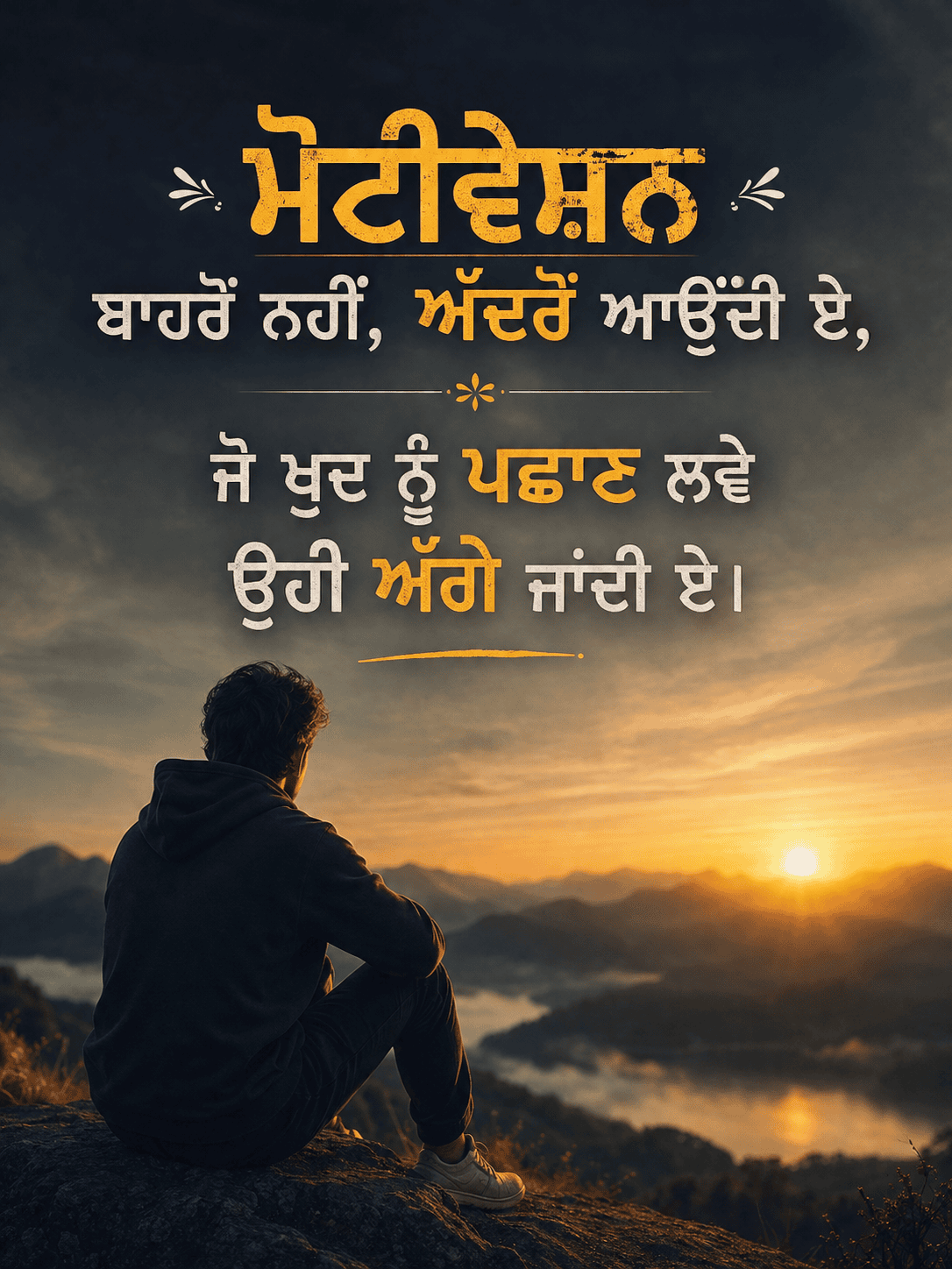 Punjabi Shayari Motivation