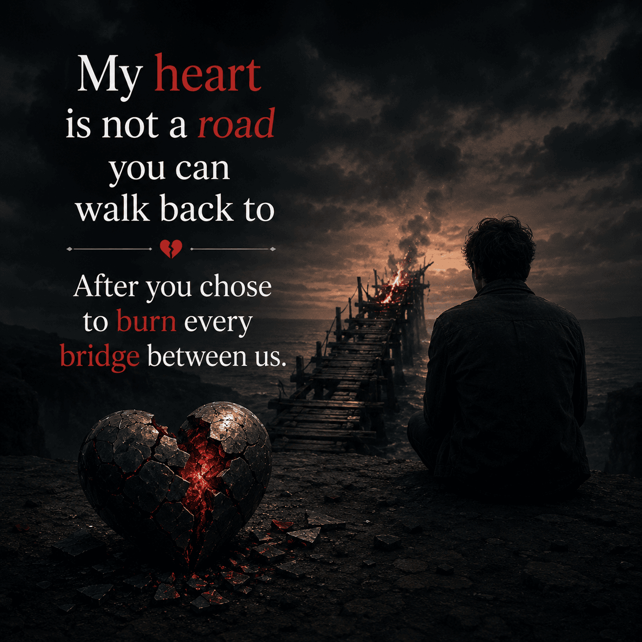 💔Heart Broken English Shayari